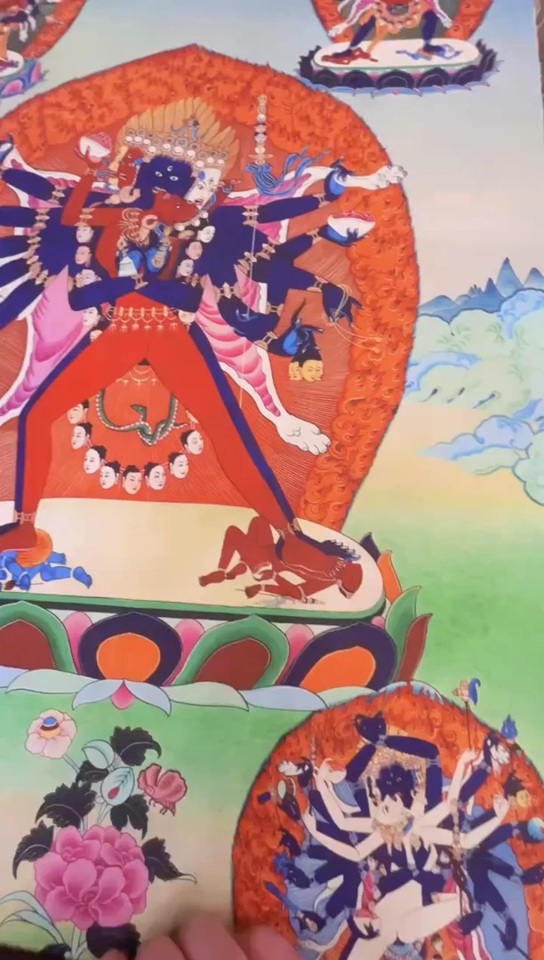 卷轴画唐卡16035