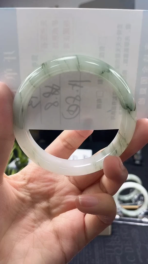 未镶嵌手镯石英质玉A43-58`59