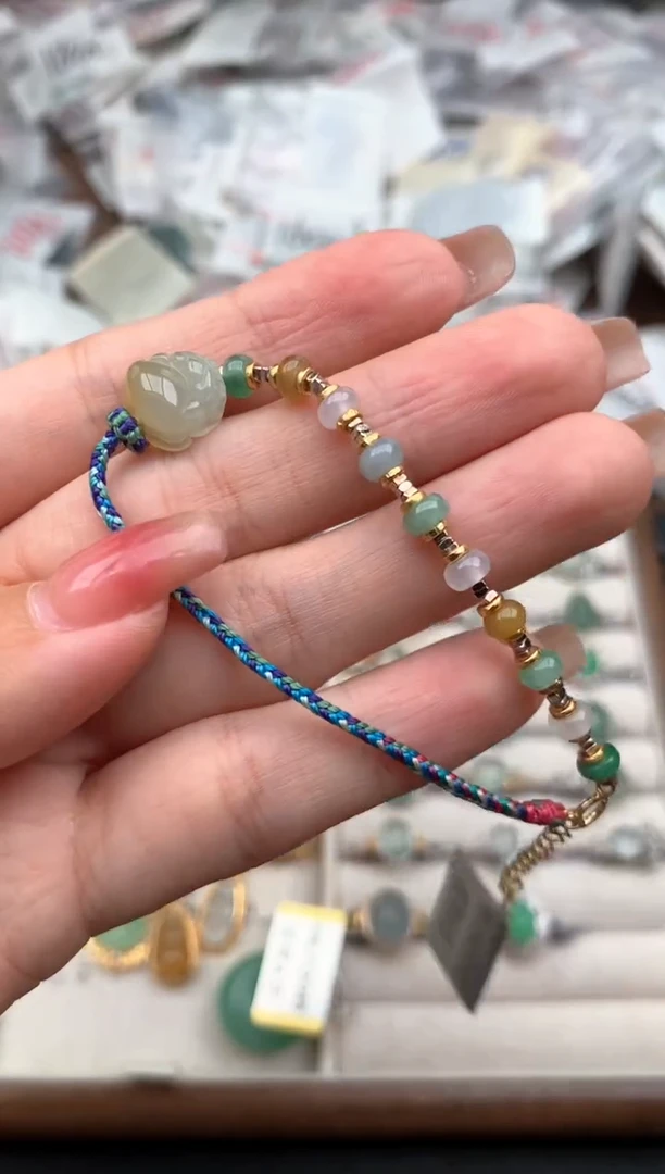 银S925镶嵌挂件翡翠一