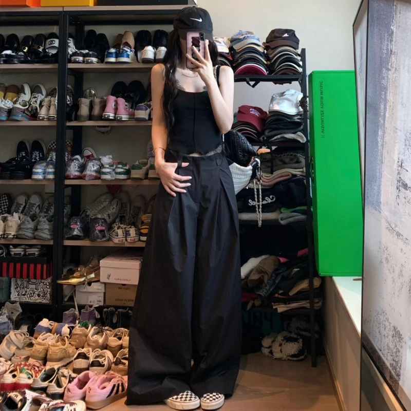 别致绝美性感辣妹蕾丝拼接小吊带背心女夏2025新款外穿设计感上衣