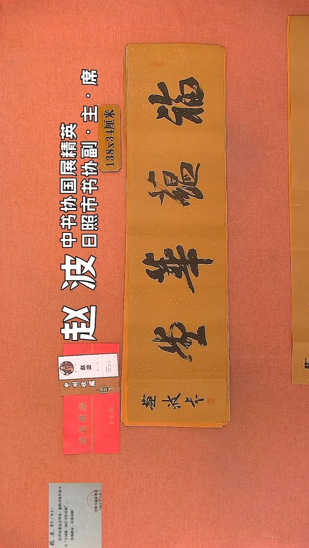 【闪购商品】书法116    赵波老师作品