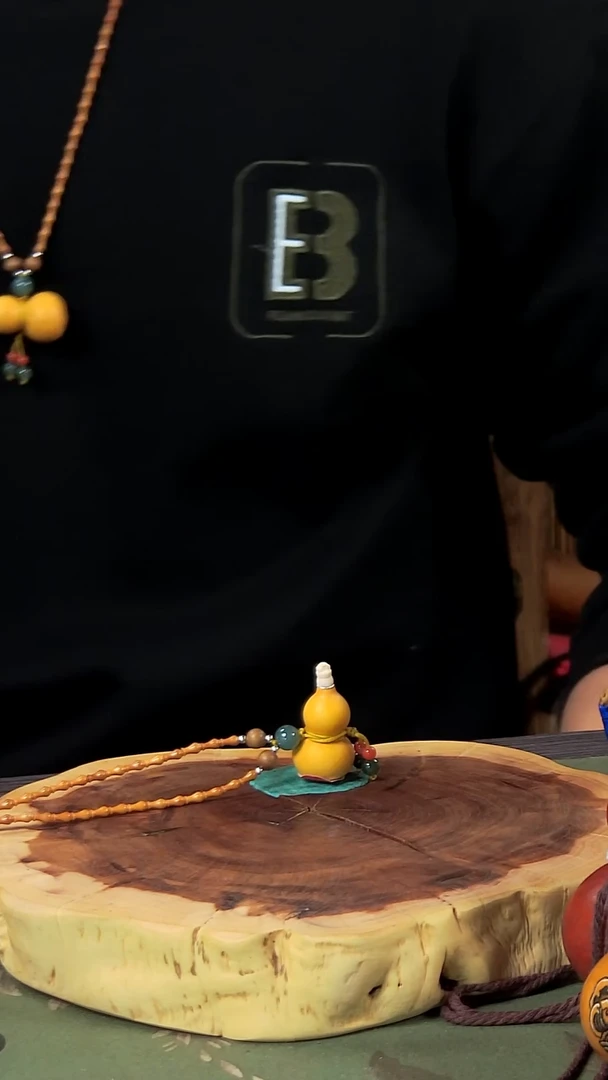 古艺高师傅葫芦脖挂 编号C6