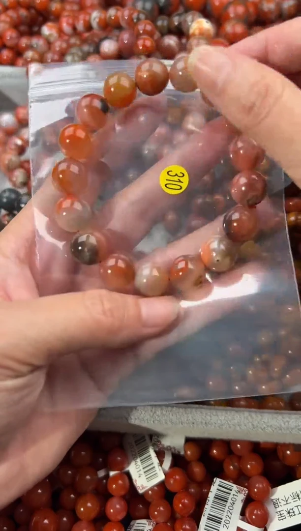 未镶嵌手串南红玛瑙12+