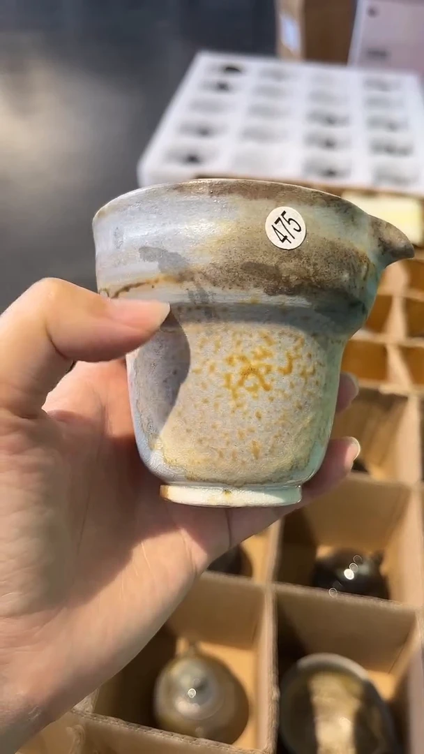 公道杯475号容量150-160ML 中白泥