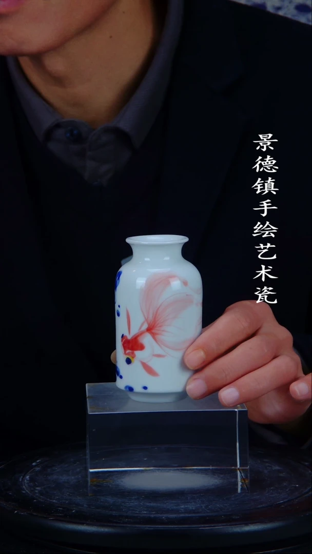 摆件景德镇手工手绘陶瓷7