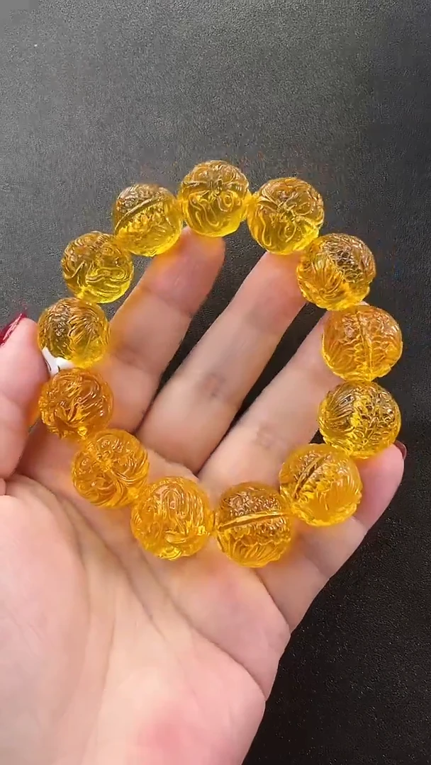 【闪购商品】琥珀手串未镶嵌手串