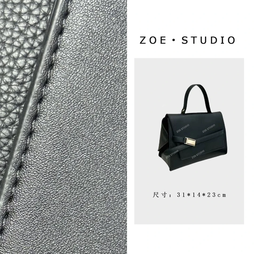 【佐伊甄选】XKY-2236-黑色轻奢女士时尚潮流百搭斜挎包轻奢