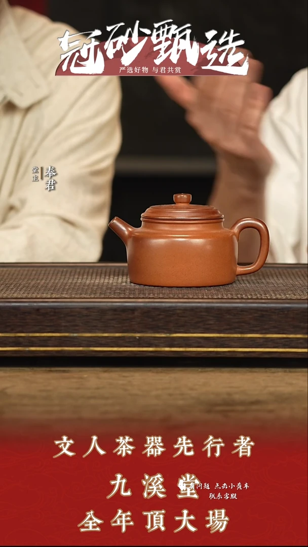 九溪堂壶紫砂茶壶s15