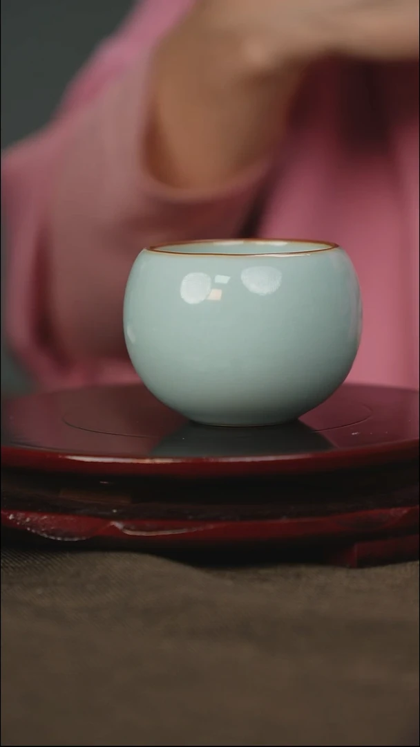 禅定杯 带底款