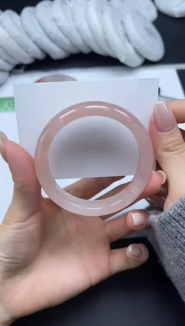 未镶嵌手镯石英质玉073-54