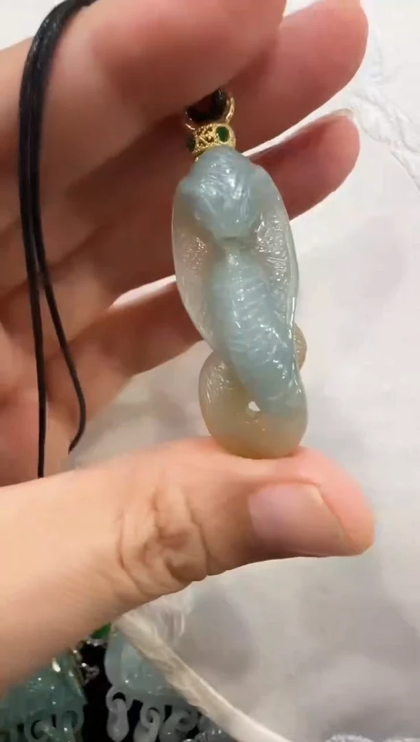 颈饰未镶嵌翡翠国风