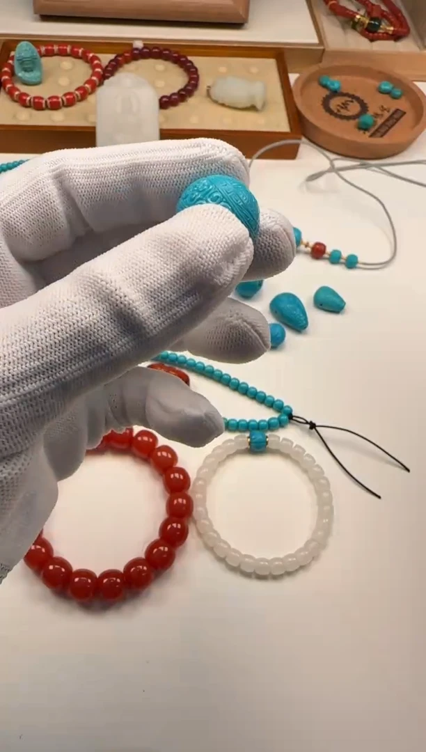 未镶嵌绿松石配饰配饰夏*~配饰配饰