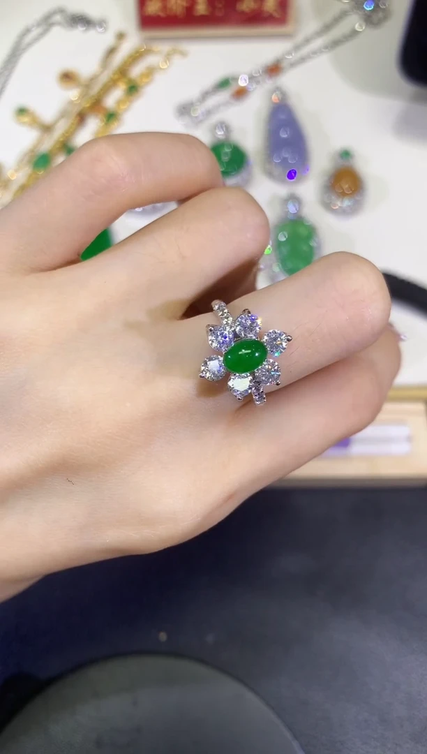 翡翠未镶嵌颈饰1团购随机发货不挑选