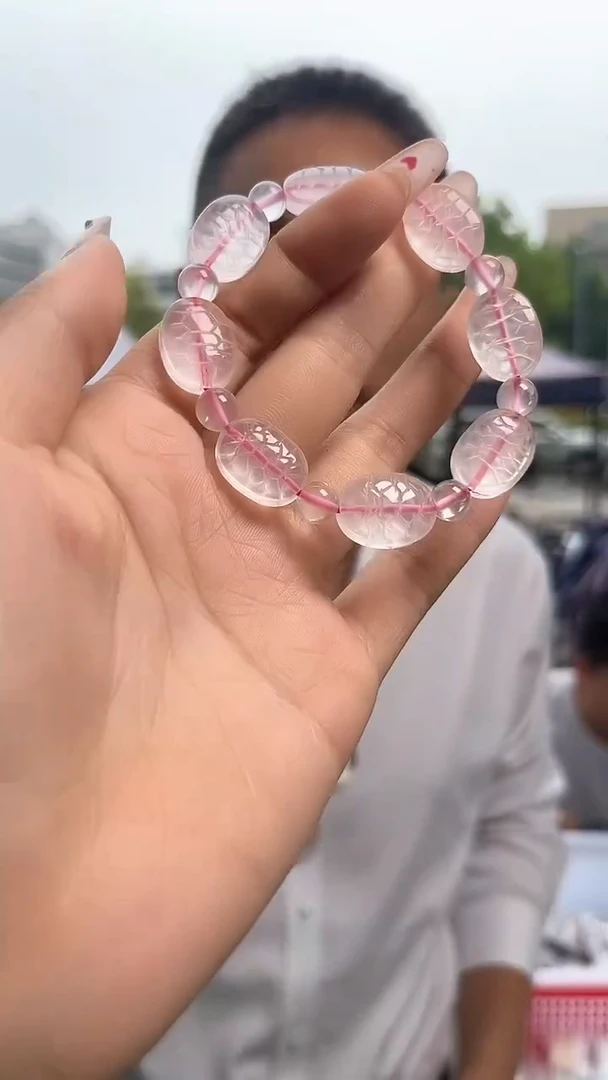 芙蓉石手链未镶嵌天然手串多样性发一12mm