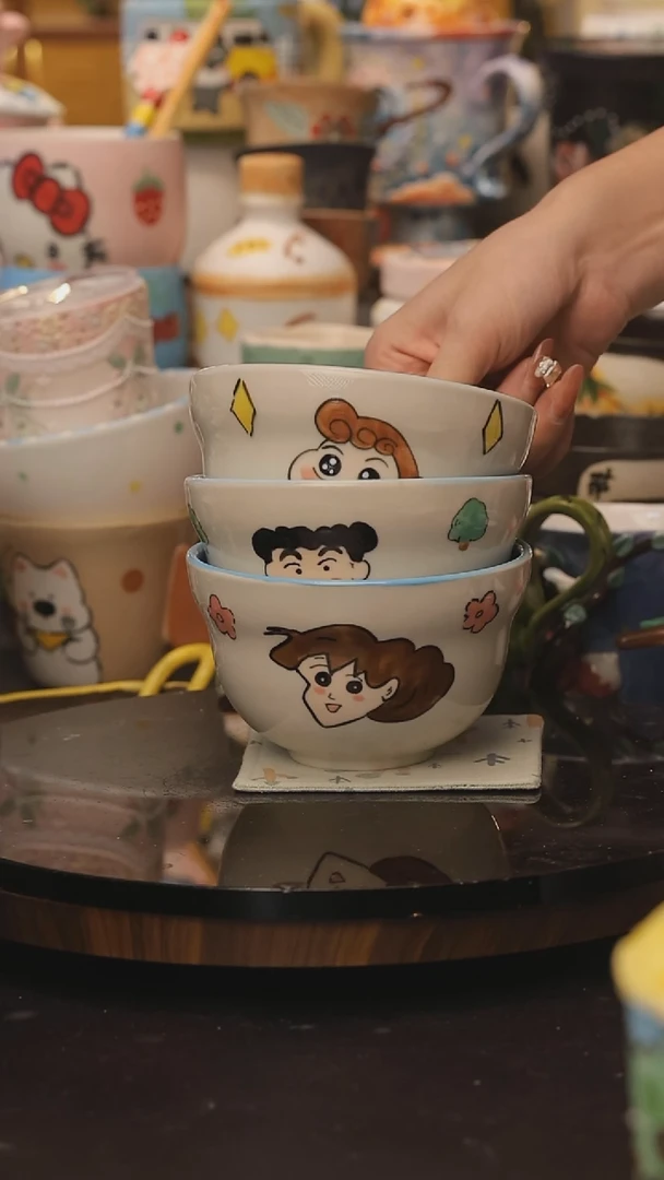 景德镇釉下彩绘设计师款式陶瓷