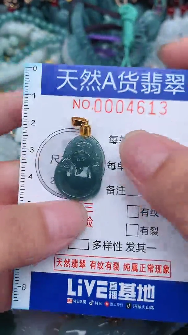 颈饰未镶嵌翡翠...0004613