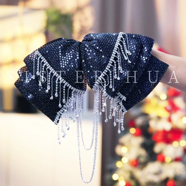 银河 弹簧夹+马尾】韩版秋冬新款头饰发夹气质时尚百搭网饰