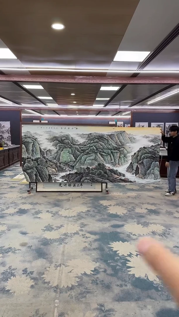 国画Y-张伦玉-大丈二-山水画