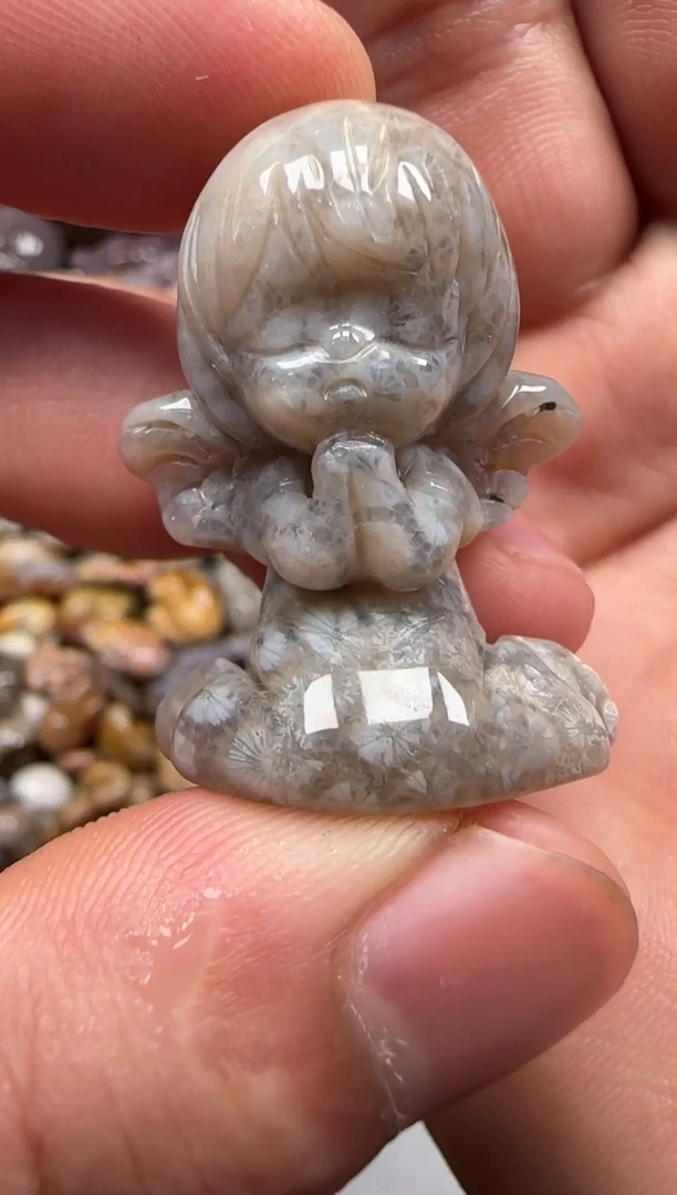 【闪购商品】硅化珊瑚（珊瑚玉）颈饰未镶嵌465