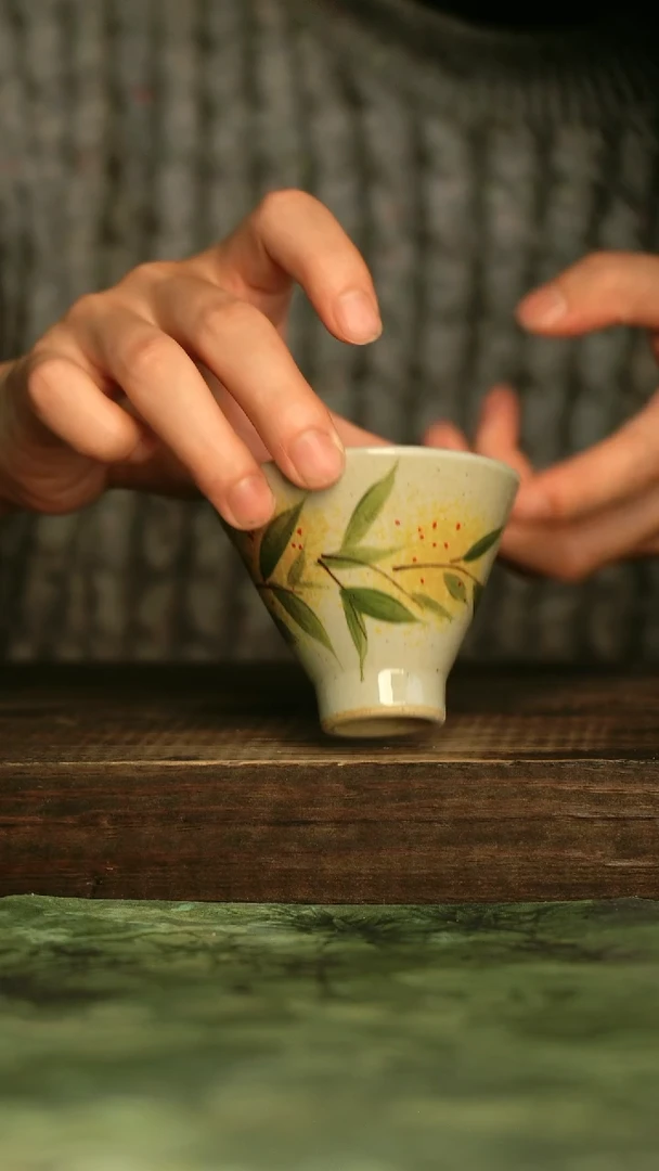 瓷器青诗集手工手绘瓷器