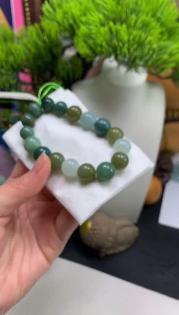 未镶嵌定制翡翠静****7---124798