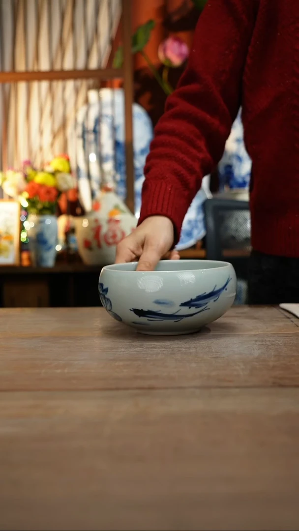 【简家甄选】景德镇设计师釉下手绘陶瓷