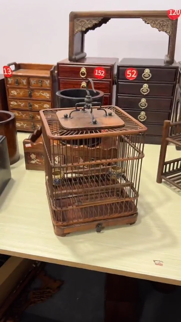 木木  花梨木鸟笼11111