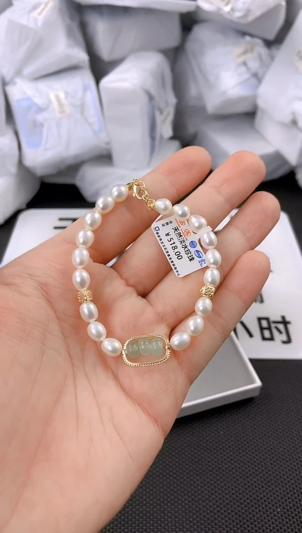 未镶嵌耳饰淡水珍珠sl1009