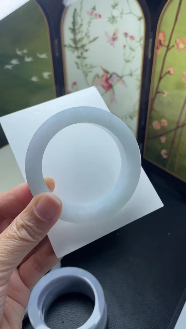 未镶嵌手镯定制翡翠念***药定制手镯AJC1/DZS