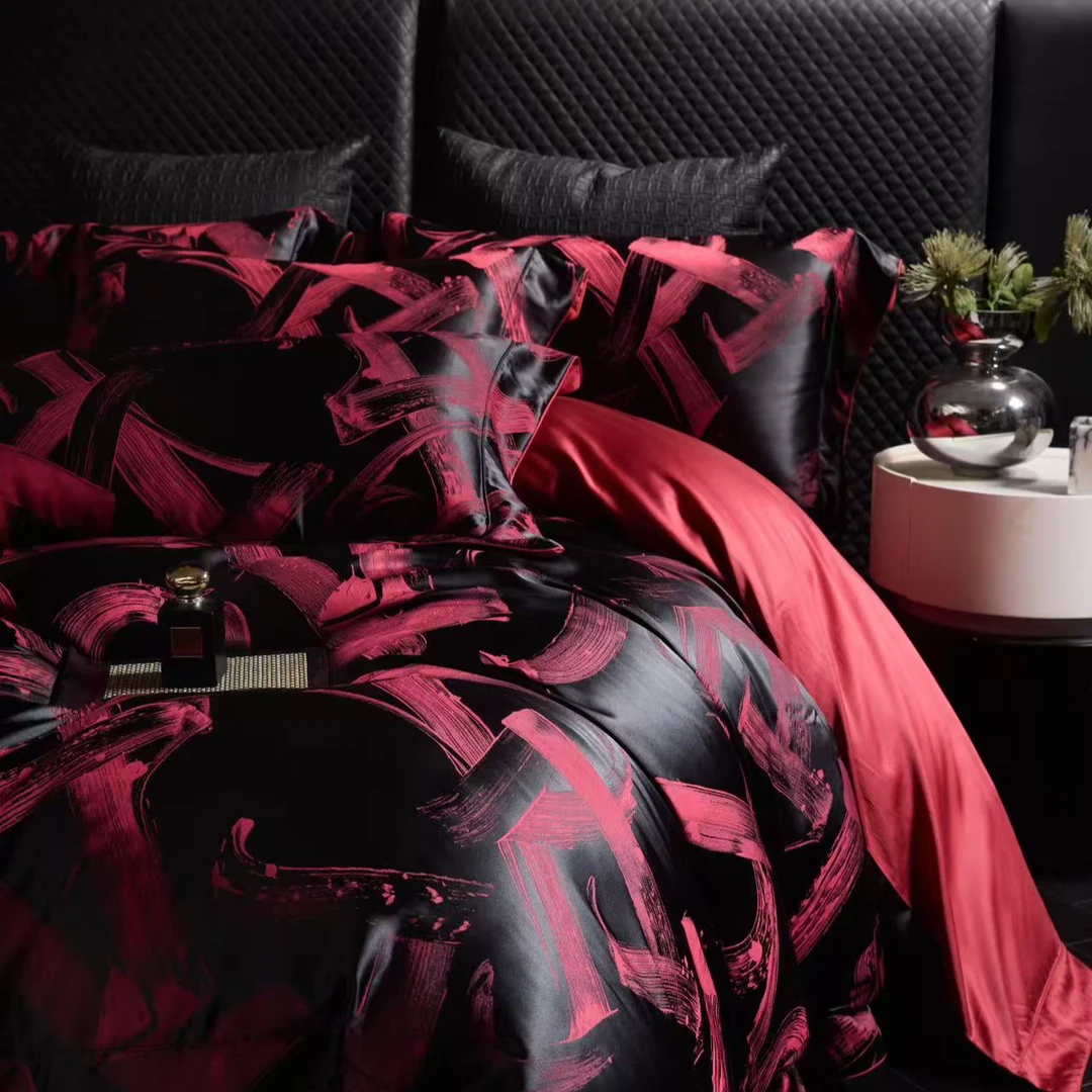 【LANRENMIAO】魅力时光-2025重磅高精密真丝提花工艺四件套