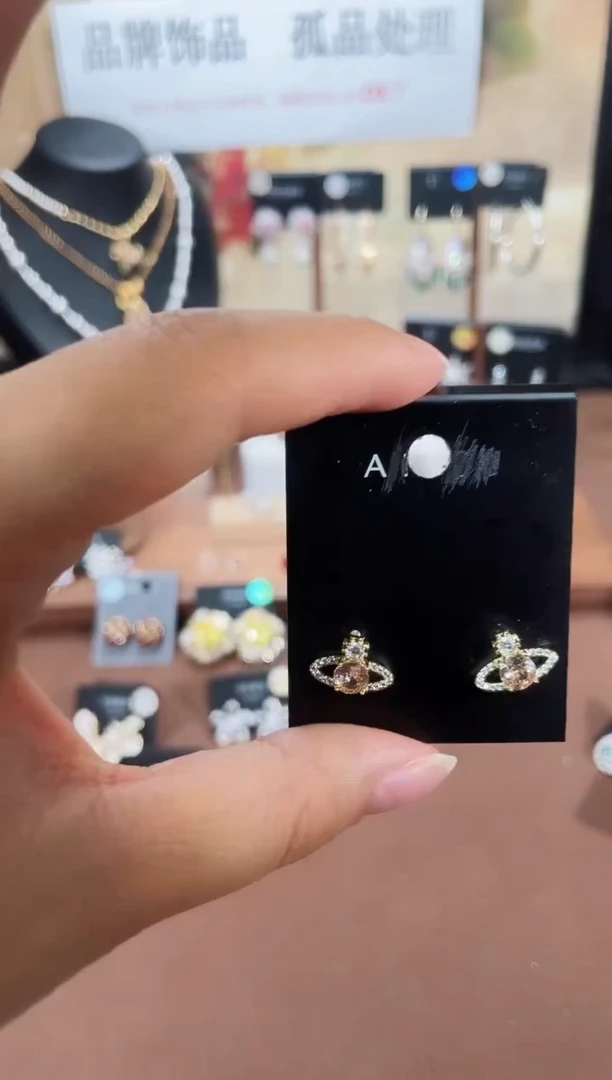 合金925银锆石豆2133