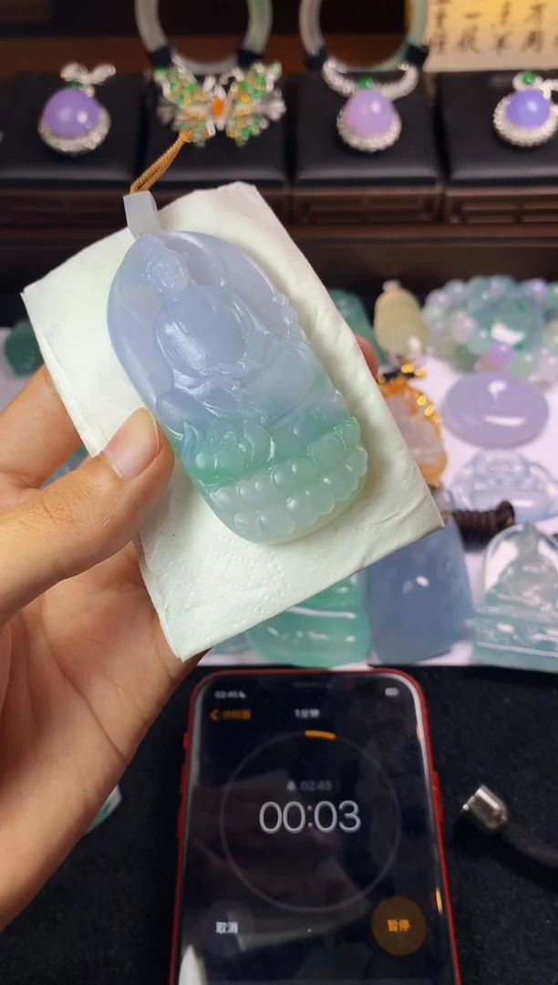 未镶嵌定制翡翠烟*?PA毛货不退不换