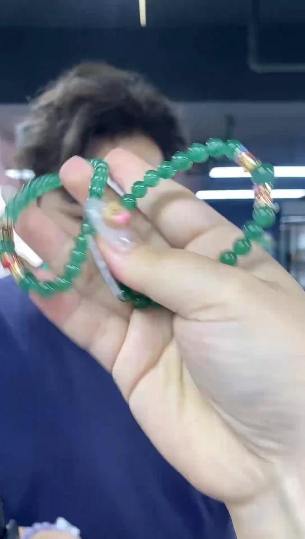 未镶嵌手链水晶多样性发其一颜色微差