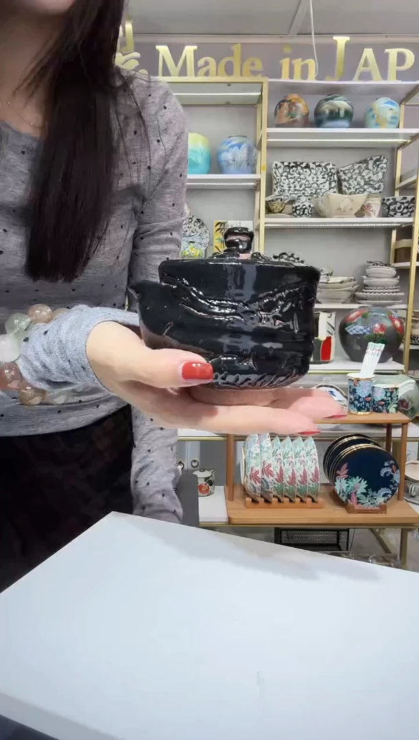 陶瓷萩烧宝瓶一只装902