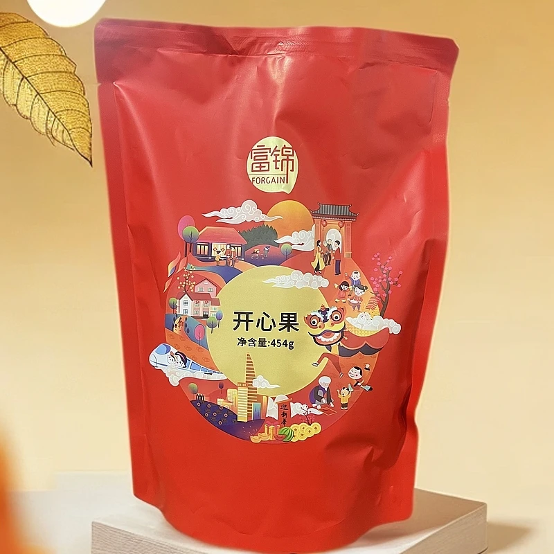 富锦开心果年货送礼高端坚果零食454g一包