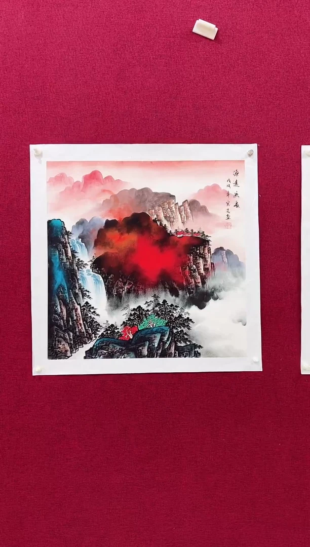 国画张现民的国画作品