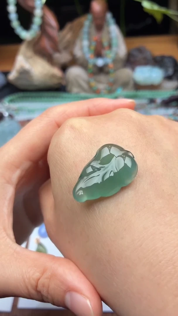 项链未镶嵌翡翠吊坠