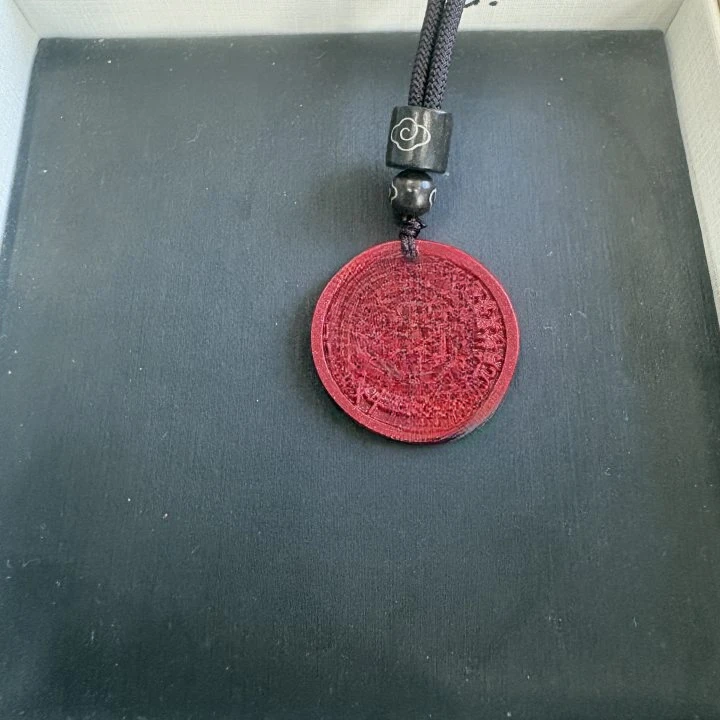 含辰砂工艺品朱砂紫金砂吊坠-560591