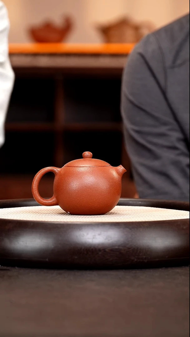 茶壶紫砂JMJ50西施 桃花泥 120cc