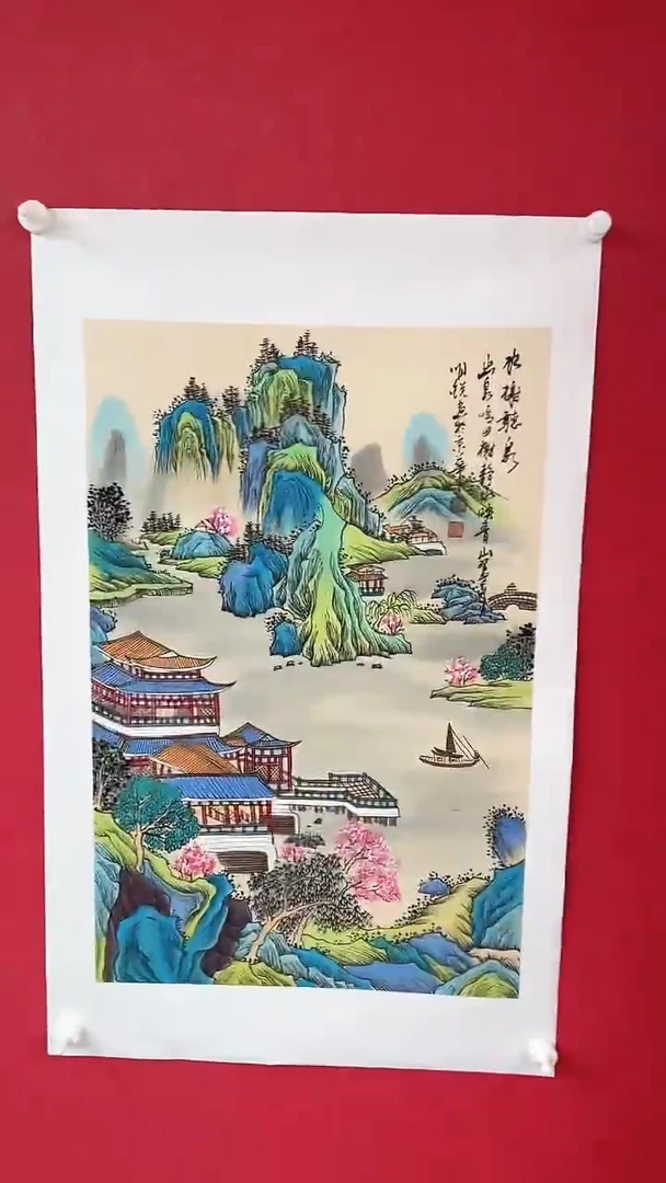 国画精美国画作品