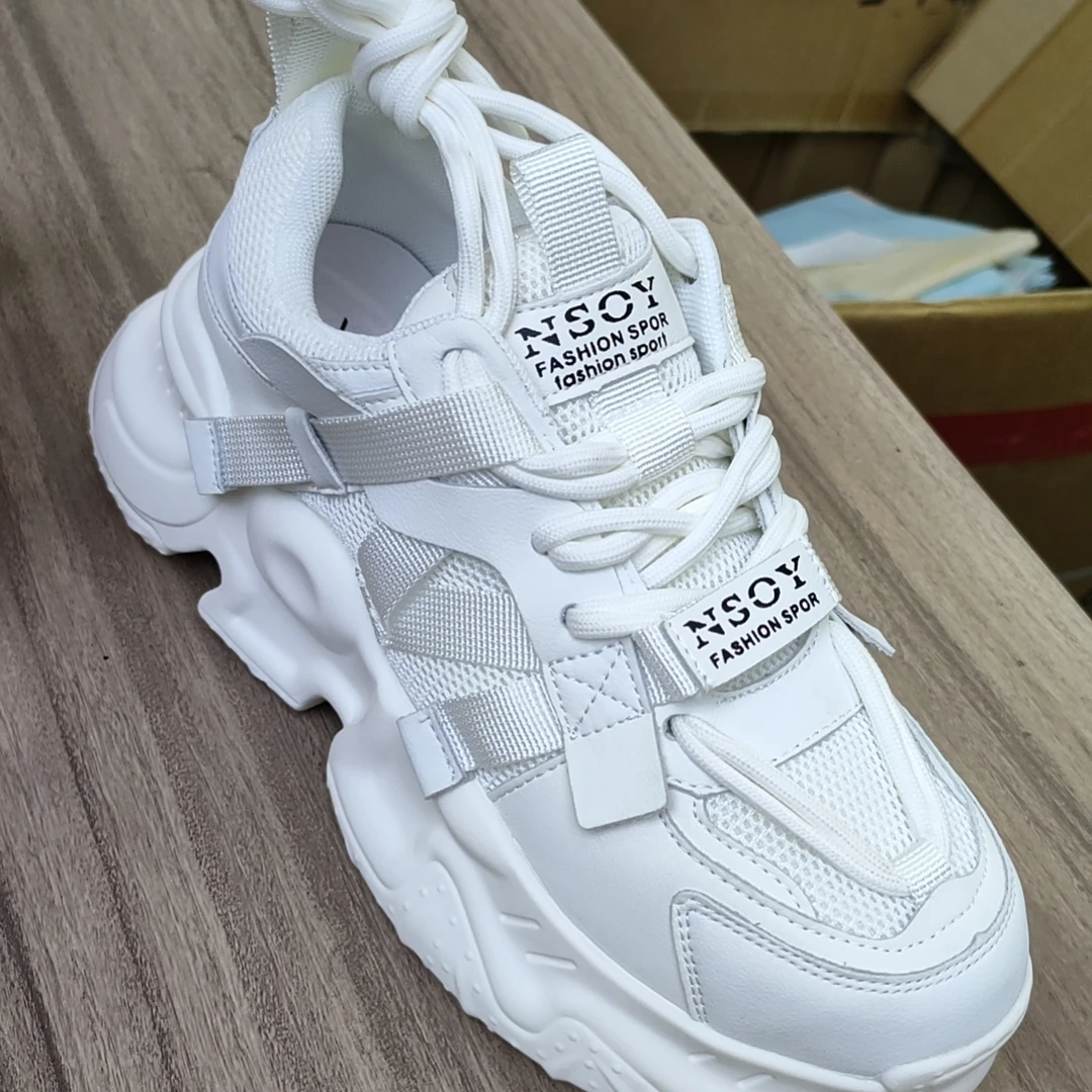 3152-8569时尚双网休闲女士老爹鞋