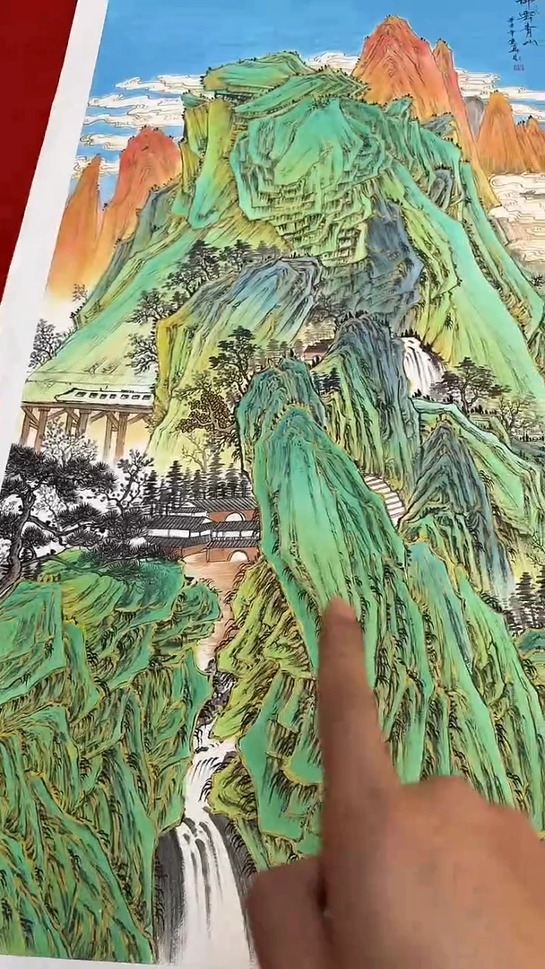 国画周建真老师绘画作品18-28