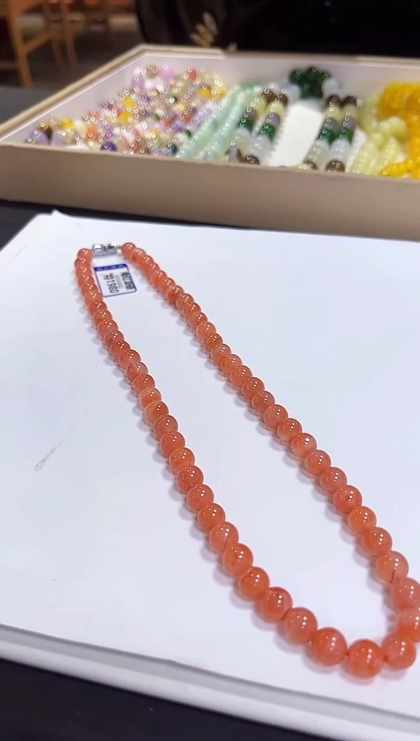 颈饰未镶嵌南红玛瑙项链