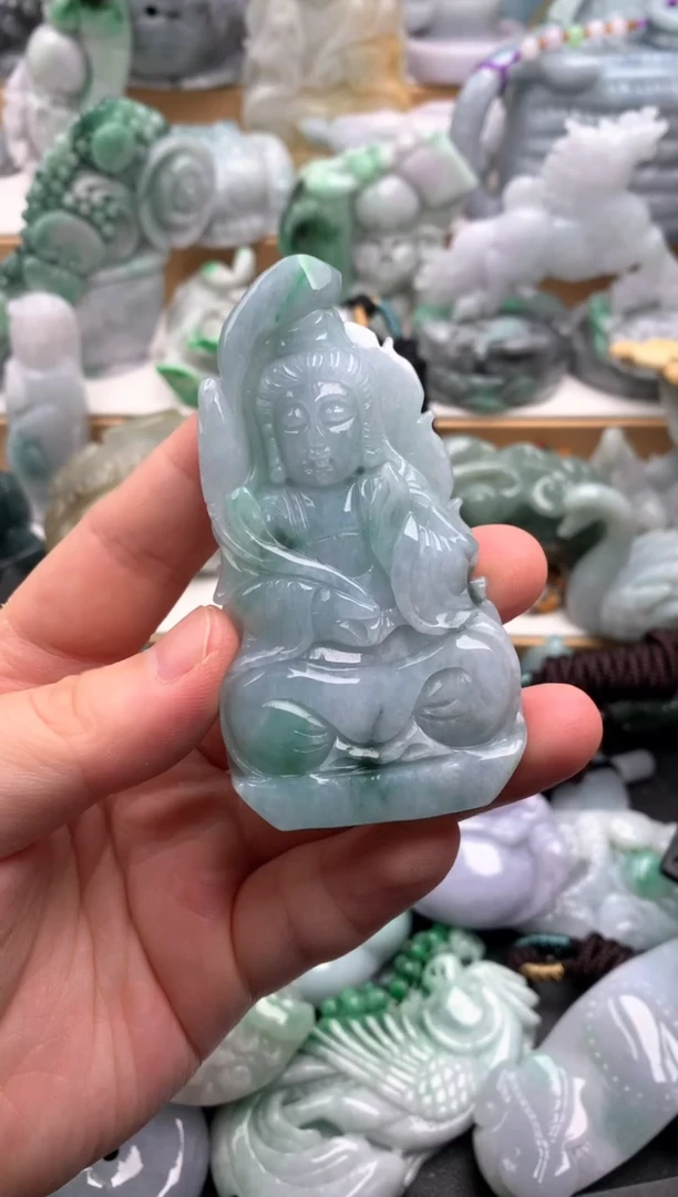 吊坠(不含链)未镶嵌翡翠1