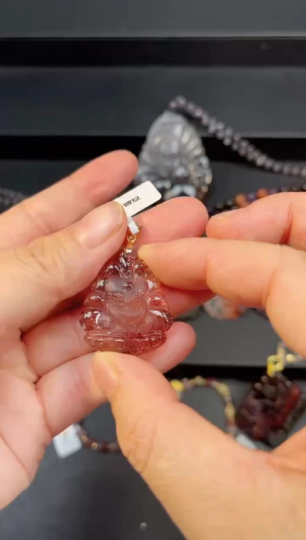 未镶嵌颈饰水晶【百晶灵儿】定制款