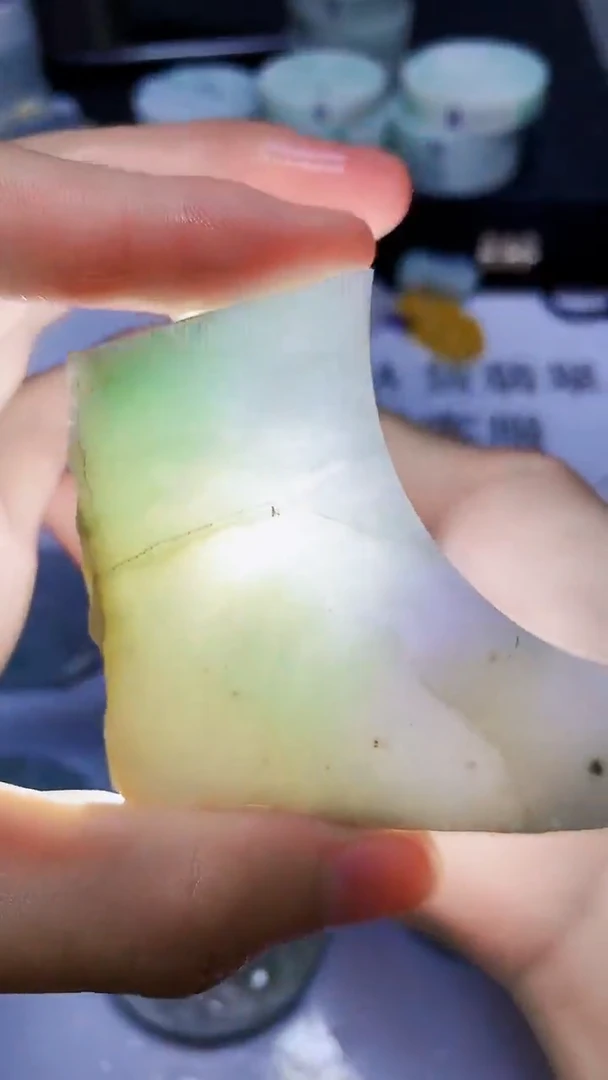 翡翠裸石缅甸天然翡翠A货904