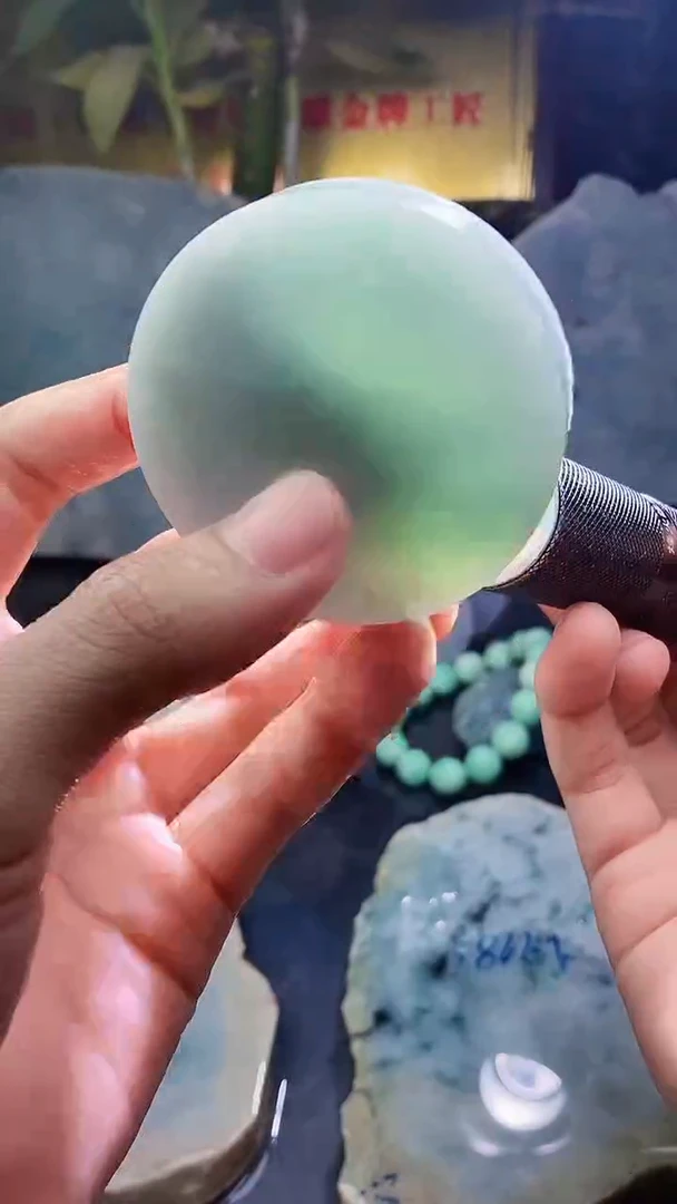 未镶嵌挂件翡翠小雨71