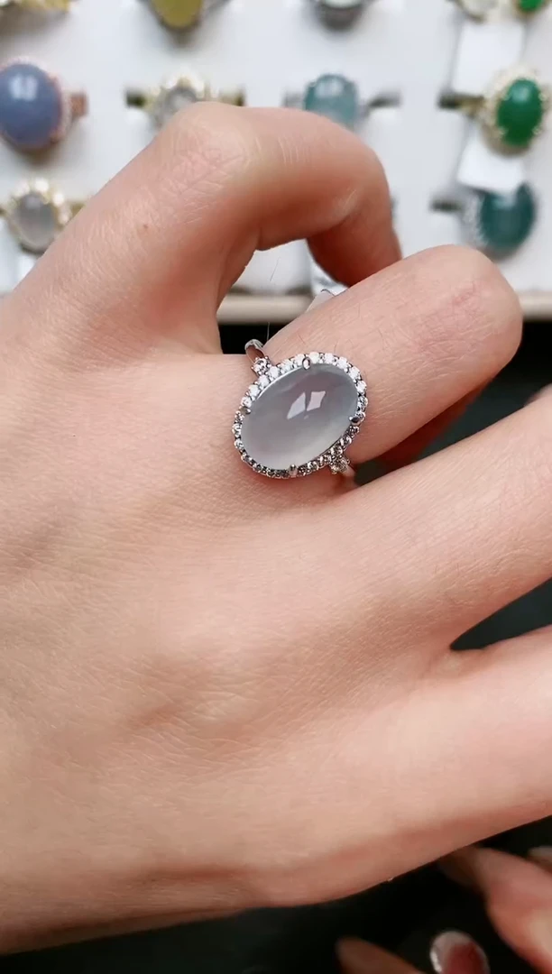 【闪购商品】翡翠戒指银S925镶嵌.....