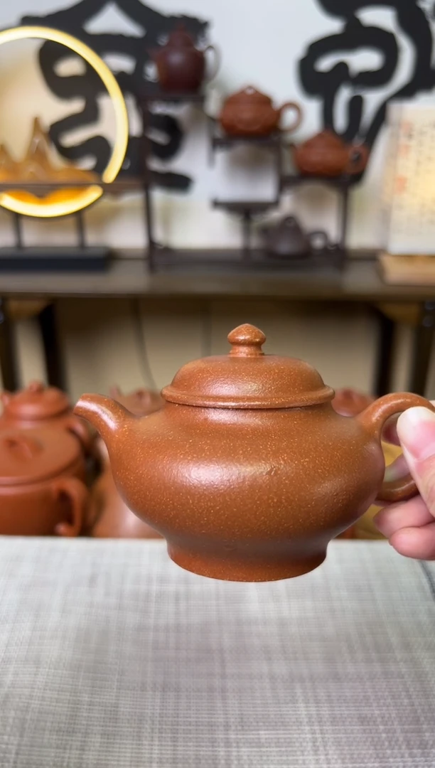 【闪购商品】段泥茶壶原矿掇只壶黄降坡130cc