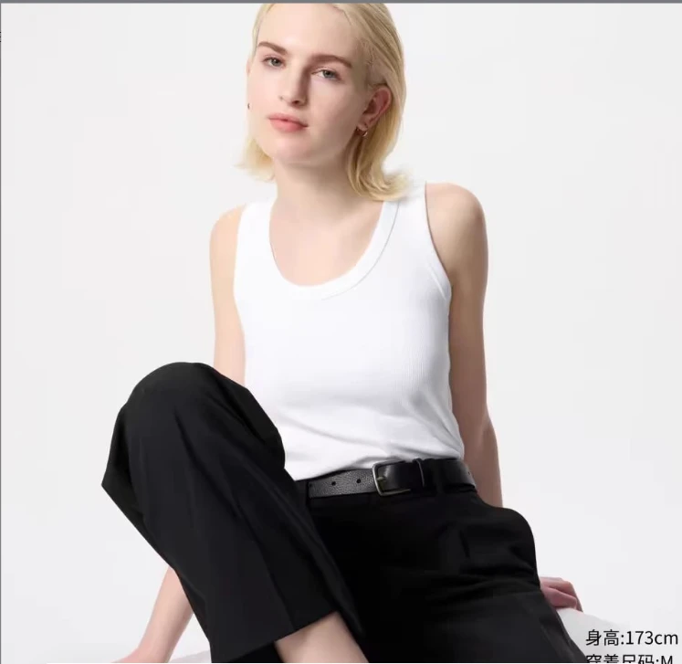 2736圆领蕾丝美背背心